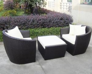 Wholesale Leisure Aluminium PE Rattan Wicker Sofa sets Outdoor Garden Backyard wicker Patio sofa furniture from china suppliers