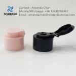 Professional Manufacturer PP Pump Custom Black Pink Flip Top Cap For Bottles