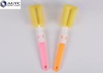 Transparent Sponge Bottle Brush , Household Cleaning Brushes Long Shank