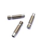 1.75mm 3mm E3D PTFE M6*26mm 3D Printer Heatbreak Stainless Steel