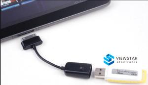 Wholesale OTG USB Cable For Samsung Galaxy Tab Sync Data Cable 10.1 inch from china suppliers