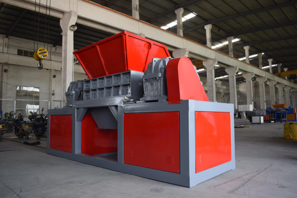 Copper Wire Shredder / Scrap Copper Wire Shredder SMALL METAL SHREDDER Double Shaft Shredder