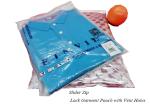 Frosted CPE EVA Custom ziplockk Clothing Bags Biodegradable Reclosable