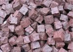 Granite Outdoor Natural Paving Stones For Garden / Patio Red Porphyry