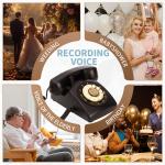 Create Memories Phone Guest Book Plastic 32GB 10 Hours Battery Audio Guest Book