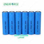 Rechargeable 18650 Lithium Battery Cells 3.7V 10000mAh Battery Pack For LED