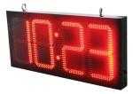 Service Petrol Station Signage Temperature Display Outdoor Led Clock Sign Auto