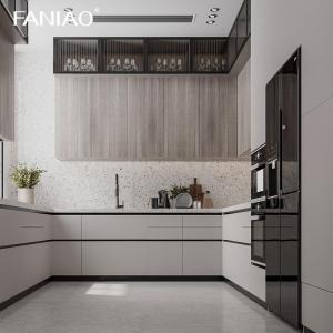 Wholesale Factory Direct Supply Kitchen Furniture Manufacturer Wood Melamine Kitchen Cabinet from china suppliers