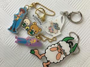 Wholesale Acrylic Cartoon Character Charms , Cute Keychain Charms Exquisite Workmanship from china suppliers