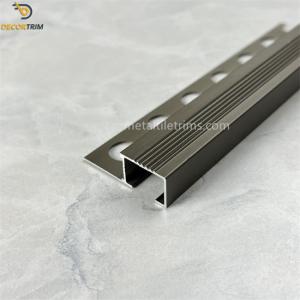 Wholesale Stair Tread Nose Straight Edge Tile Trim Corner YJ-020 12.6mm from china suppliers
