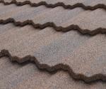 Modern Classic Tiles Beige Red Stone Coated Roof Tile 0.50mm AZ150 Aluzinc Base
