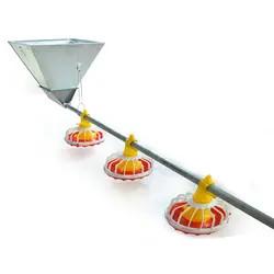 Wholesale 14/16 Pan 1.1Kw Chicken Feeding Line Poultry Farm Feeding System from china suppliers