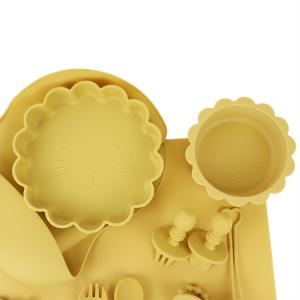 Wholesale Suction Silicone Bowl Set BPA Free PVC Free For Unisex Infant Kids from china suppliers
