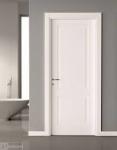 Walnut Veneer Laminated Glass MDF Interior Doors For Hospital Standard Size