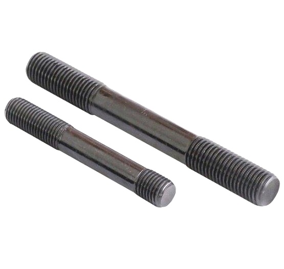 Double head bolts grade 8.8 for Carbon steel blackening studs type Inch Clamping type