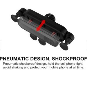 Wholesale Universal Vent Mount Cell Phone Holder Black Compact Dash Mount Phone Holder from china suppliers