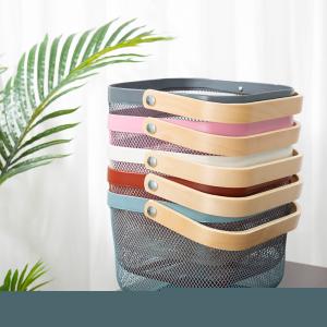 Wholesale 550G Stainless Steel Hanging Fruit Basket , 19cm Height Fruit Steel Basket from china suppliers
