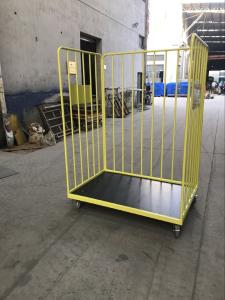 Wholesale Powder Coating Laundry Cage Trolley Storage Air - Filled Wheel OEM ODM Available from china suppliers