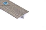 2500mm Aluminum T Profiles Electroscopes Treatment Transition Trim wood grain