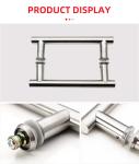 24 Inch Puxador de Inox Bathroom Glass Door Handle Pull for Entrance Door