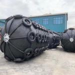 Pneumatic Marine Rubber Fenders 3.3*6.5M CTN Type Air Block 50kPa