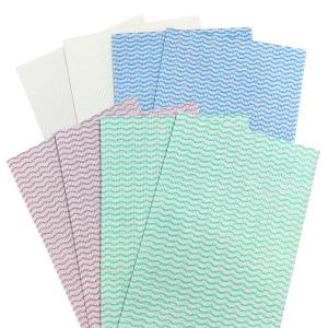 Wholesale 35CM 80gsm 70% Adhesive+30% Polyester Electrostatic Dust Removal Paper Non-woven Cloth Cleanroom Wiper from china suppliers