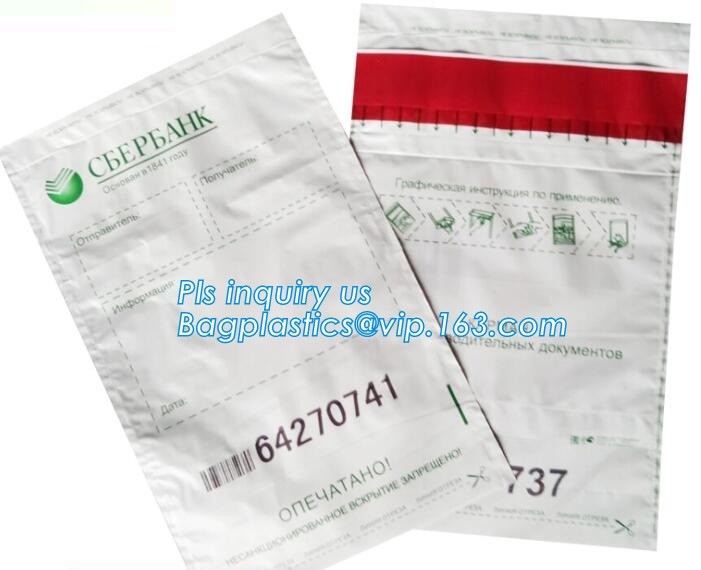 security deposit bags bank deposit bags cash deposit bags, general bank plastic deposit bags supply, Coin and Bank Note