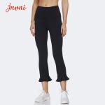 Women'S Bootcut Yoga Pants Capri Pants High-Waist Women'S Tummy Control 4 Way