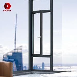 Wholesale European Aluminum Frame Double Glass Tilt And Turn Windows Swing In Casement from china suppliers