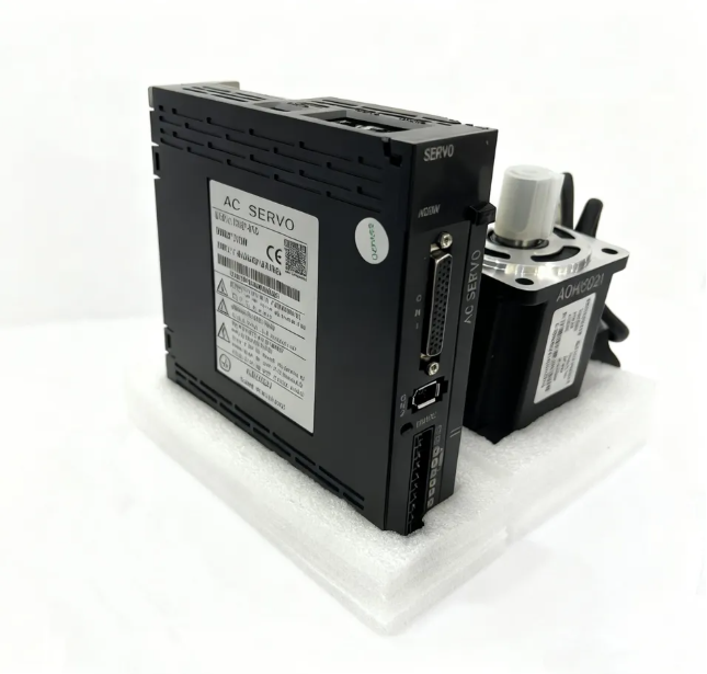 Intelligent Compact AC Servo Motor with 2500PPR Incremental Encoder PWM Sine Wave Vector Control for Position Control
