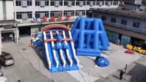 China OEM Tarpaulin Commercial Inflatable Slide Blow Up Dry Slide on sale