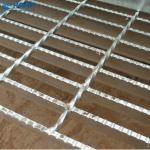Serrated Welded Wire Mesh Construction Galvanized Steel Bar Grating
