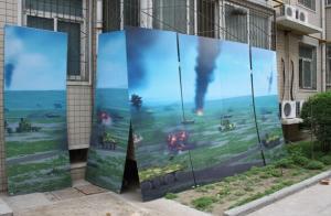 Wholesale PLASTIC LENTICULAR large size 3d poster large format lenticular advertising poster 3d flip printing from china suppliers
