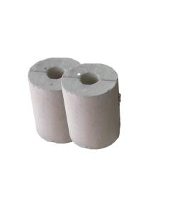 Wholesale White Calcium Silicate Pipe Cover Insulation 650ºC For Power Plant from china suppliers