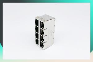 Wholesale Magnetic RJ45 Modular Jack 2X4 With Bullet Base from china suppliers