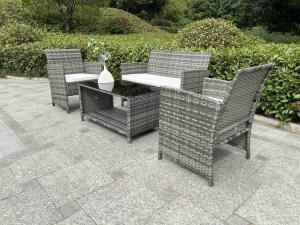 Wholesale Garden Furniture Set Garden Furniture Collection Rattan Wicker Chair Support Customization Outdoor Indoor Use from china suppliers