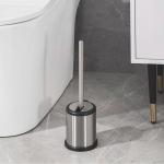 Economic Stainless Steel Toilet Brush with Easy Automatic Open Holder and Anti