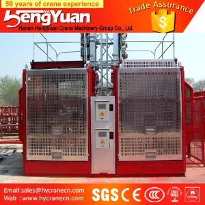 Wholesale Single Cage and Double Cages Construction Passenger hoist from china suppliers