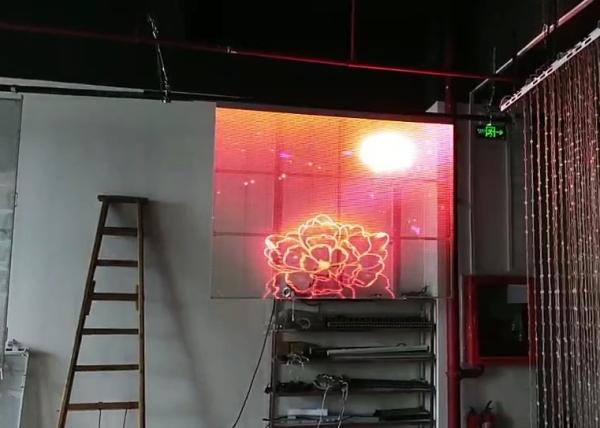 P7.81 Indoor Thin Advertising LED Video Wall Screen RGB 6000CD/Sqm