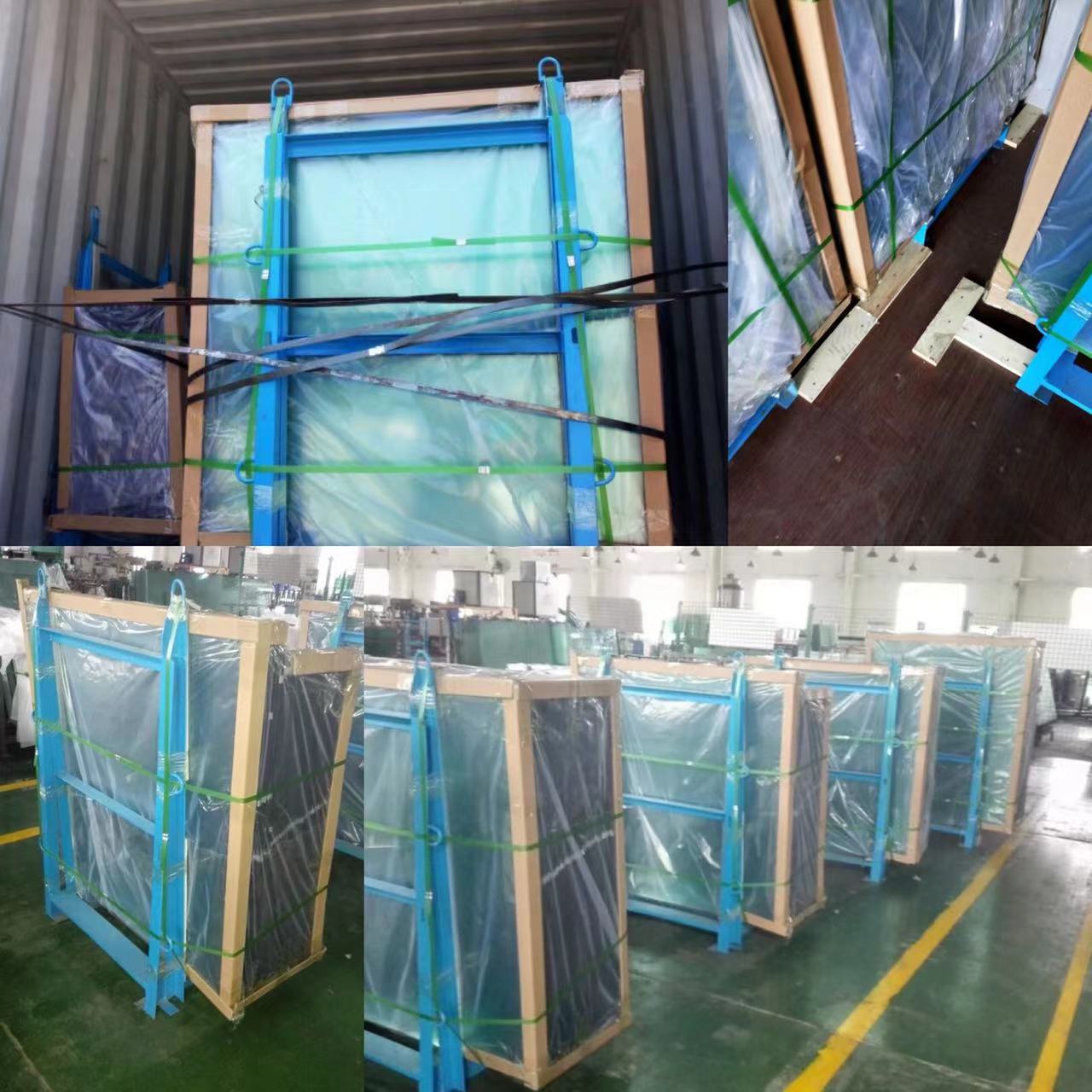 Hollow Structure Ultra Clear Tempered Solar Glass for Solar Panels