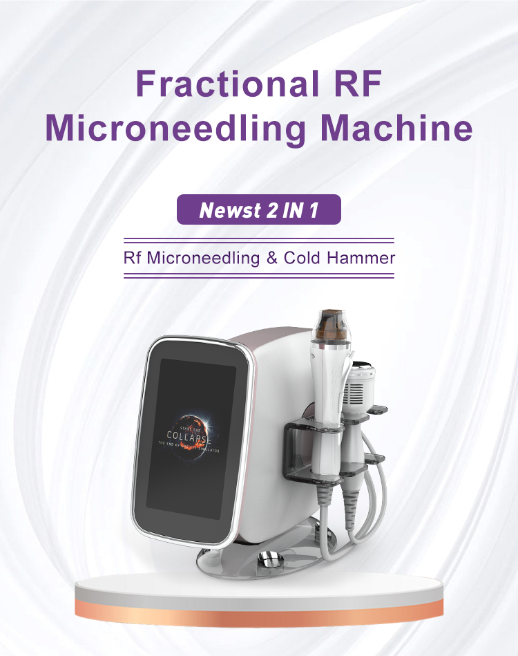 Portable Acne Scarring Removal Fractional Micro Needle Beauty Equipment Rf Microneedling Machine