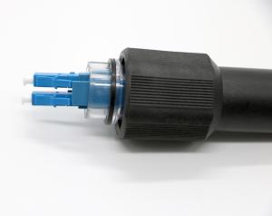 Wholesale 2 Cores Outdoor LC-FC Waterproof Fiber Optic Patch Cord SM/MM FTTA With CPRI Cable from china suppliers