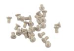 High Temperature Resistant PEEK Plastic Parts Peek Screws And Bolts