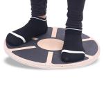 Diameter 39.5cm Wooden Round Balance Wobble Board , Wooden Rocker Board