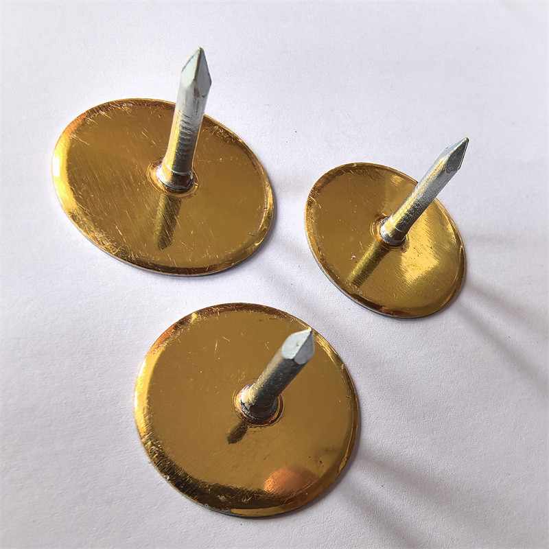 Cup Head Insulation Welded Pins With 30 Mm Round Base For HVAC Duct Insulation
