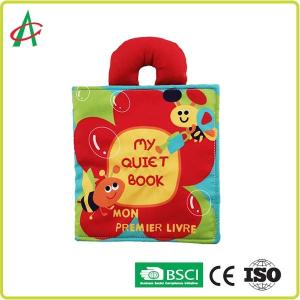 Wholesale ISO BSCI Family Early Education 3d Cloth Book Polyester fabric from china suppliers
