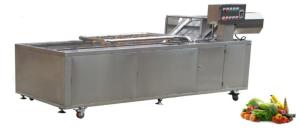 Wholesale 1500Kg/h Food Processing Machinery Transmission Net Chain Vegetable Washing Equipment from china suppliers