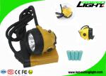 10.4Ah Rechargeable 800mA Mining Cap Lights SAMSUNG Battery 348lum