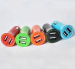 hot sale car USB charger/car phone charger/cell phone charger/dual USB car
