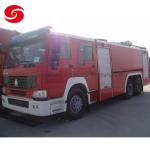 Africa HOWO 6*4 Chassis 9 Ton Foam Water Tank Rescue Fire Fighting Truck